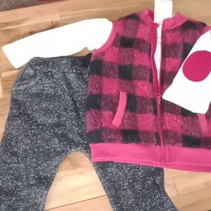 First Impressions Sherpa Vest set